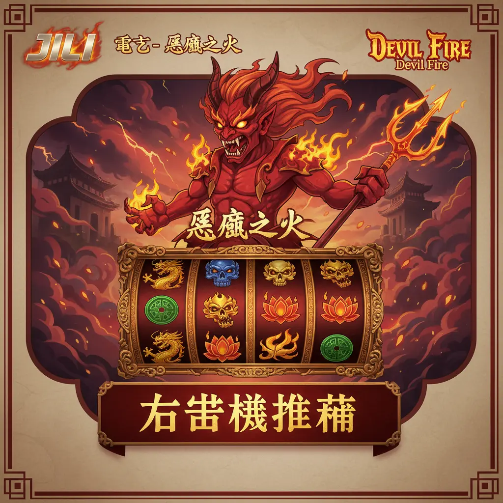 老虎機推薦 - JILI 電子- 惡魔之火 Devil Fire