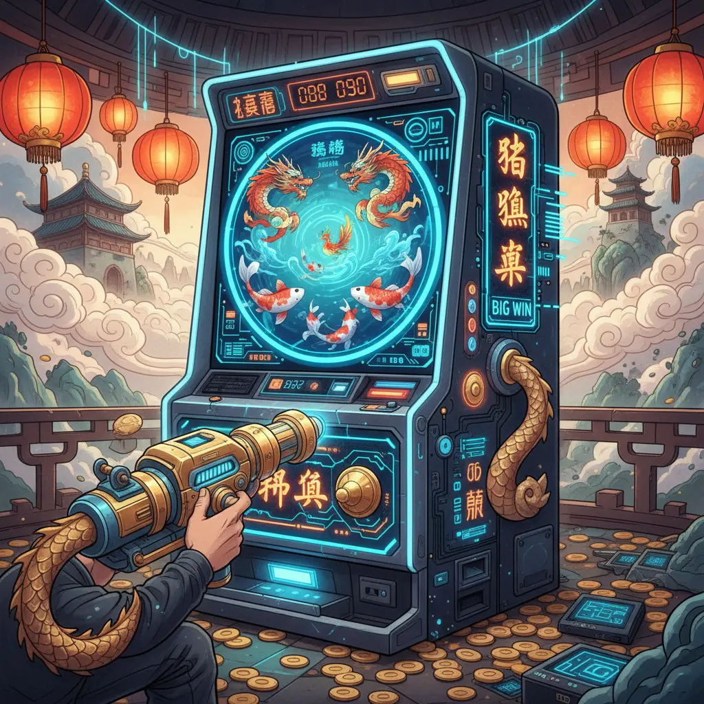 賭場老虎機 - 捕魚機