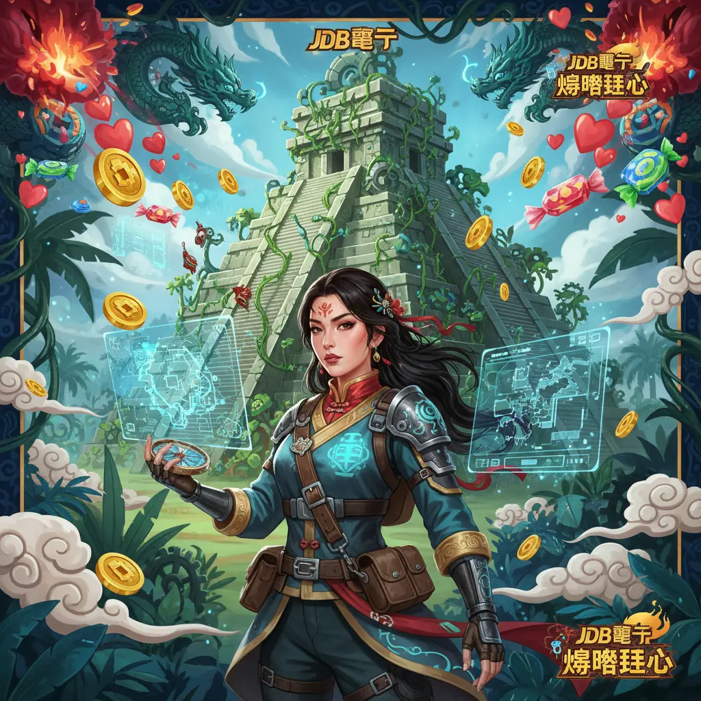 JDB電子-爆爆甜心 - 瑪雅探險