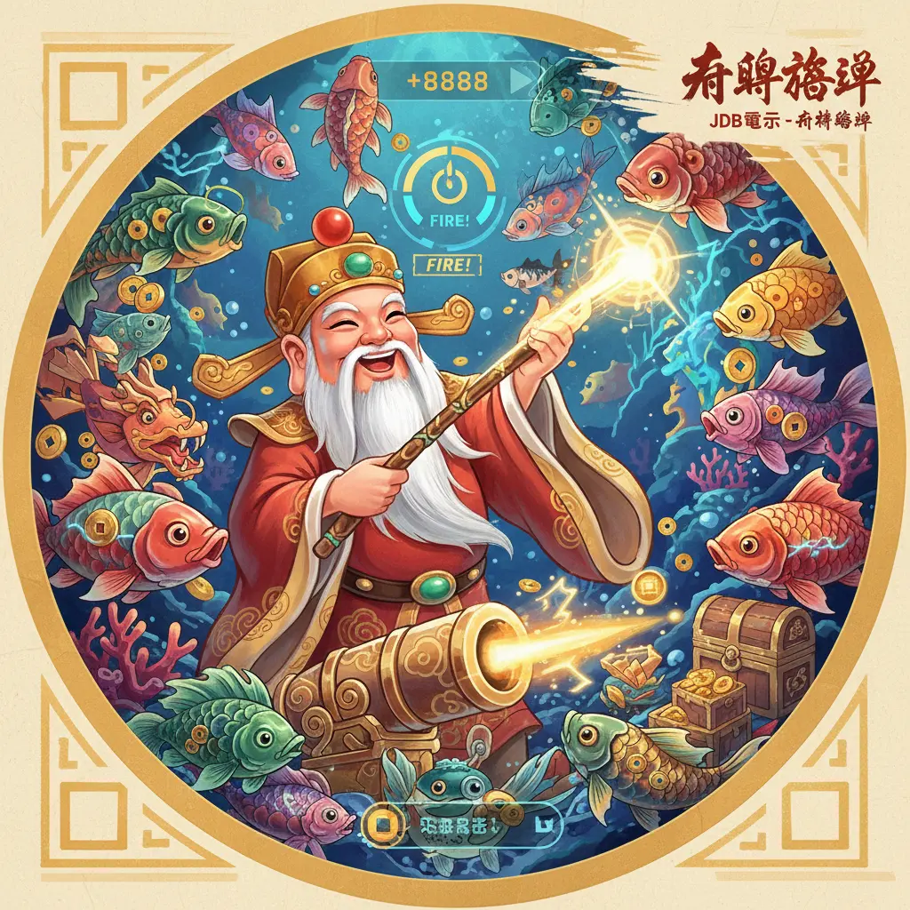 JDB電子-財神捕魚 - 捕魚遊戲